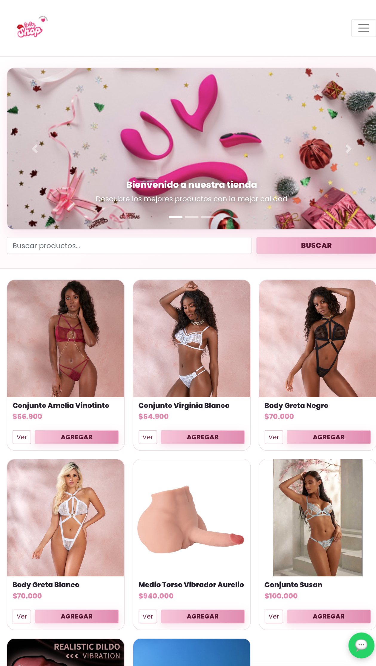 Vista de la Tienda Studio Isis